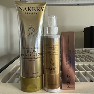 NAKERY BUNDLE Diamond Glow Blur Perfector & Multi-Vitamin Serum AND lippie